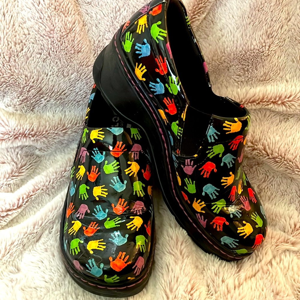 Nursing shoes by klogs.